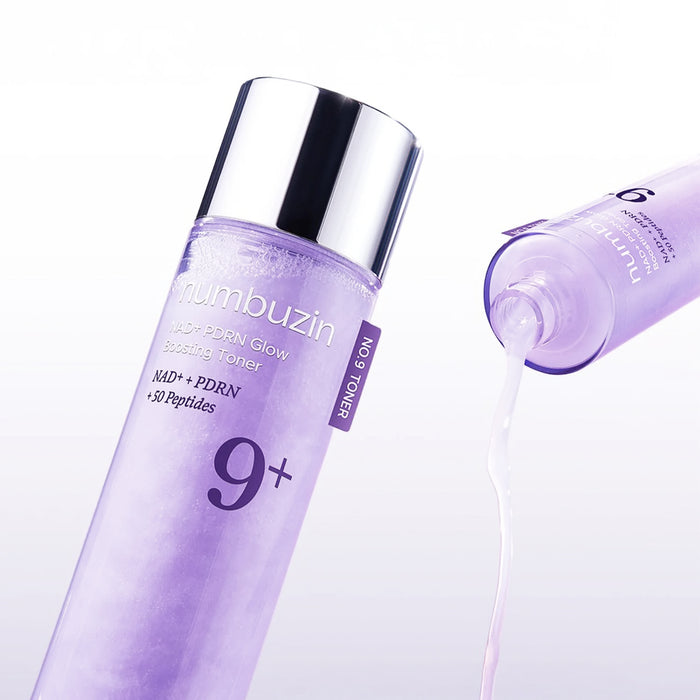 No.9+ NAD+ PDRN Glow Boosting Toner 150ml