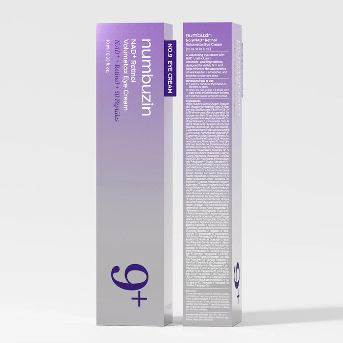 No.9 NAD+ Retinol Volumetox Eye Cream 10ml