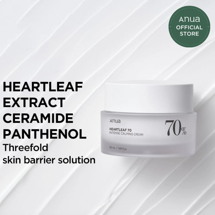 Heartleaf 70% Intense Calming Cream 50ml