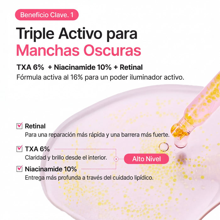 TXA 6 Niacinamide 10 Retinal Serum 30ml