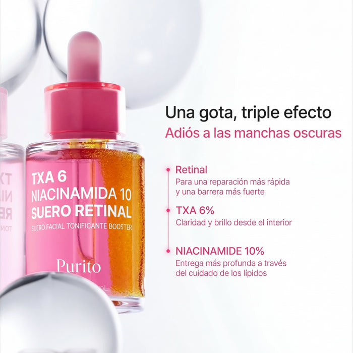TXA 6 Niacinamide 10 Retinal Serum 30ml