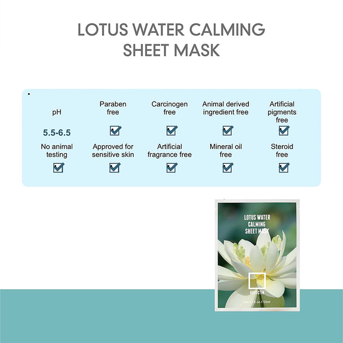 Calming Lotus Sheet Mask 1ea