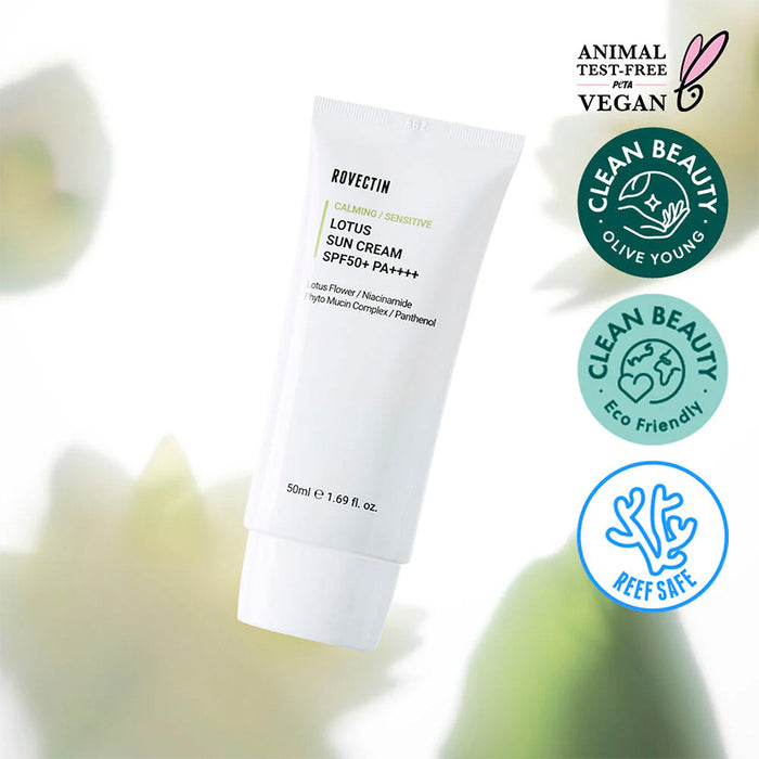 Calming Lotus Sun Cream SPF 50+ PA++++