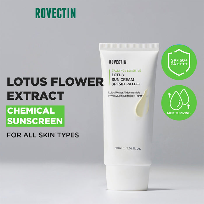 Calming Lotus Sun Cream SPF 50+ PA++++