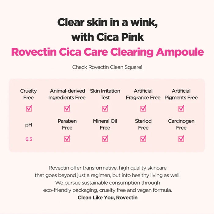 Cica Care Clearing Ampoule