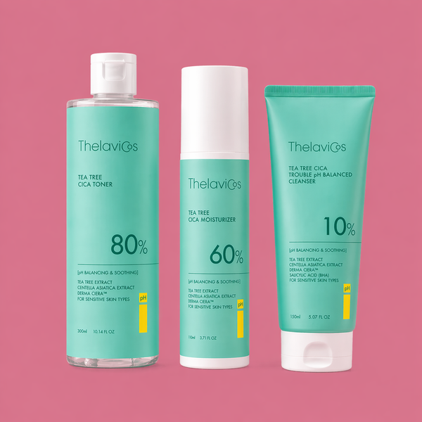 Rutina Antiacné Para Piel Grasa  Thelavicos Tea Tree Cica