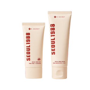 Rutina Hidratación y Protección Solar Seoul 1988 Cream + Sun