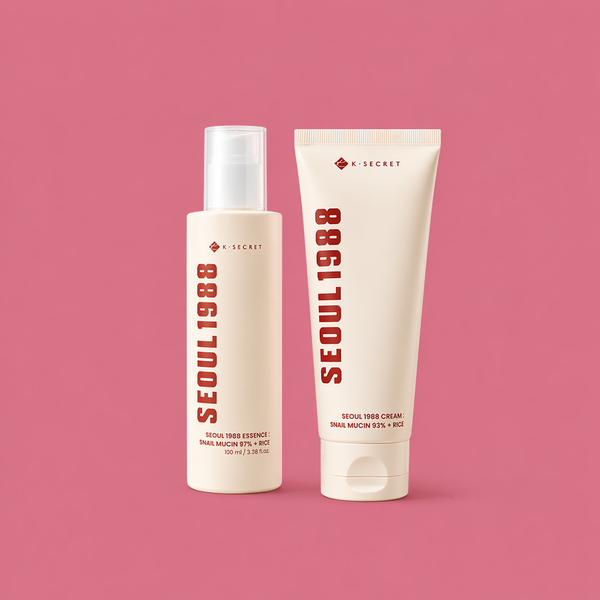 Rutina  Hidratación y Reparación Seul 1988 Essence + Cream