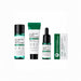 Productos SOME BY MI AHA-BHA-PHA 30 Days Miracle Starter Kit sobre fondo claro, incluyendo tónico, crema, sérum y barra limpiadora.