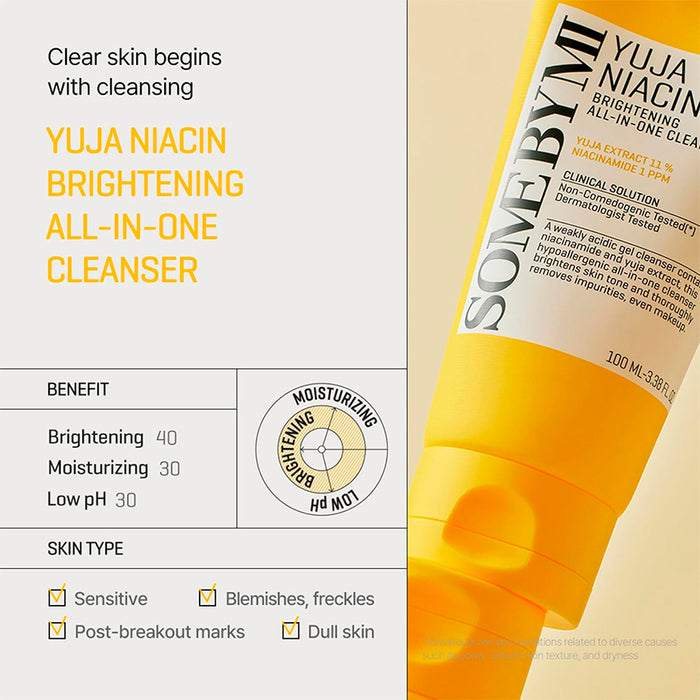 Yuja Niacin Brightening All-in-one Cleanser 100ml