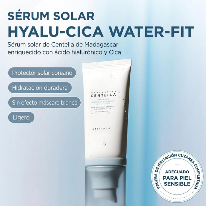 Madagascar Hyalu-Cica Water-Fit Sun Serum SPF50+ PA++++ (2 Tamaños)