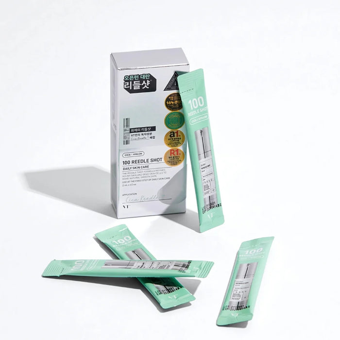 Pack Hidratación VT Reedle Shot 100 Monodosis + Hydrop 2Step Mask