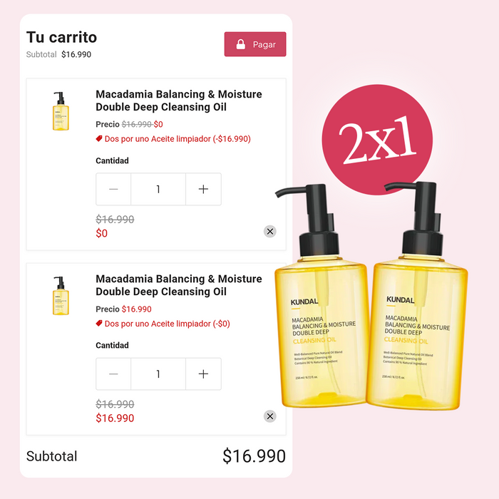 Macadamia Balancing & Moisture Double Deep Cleansing Oil