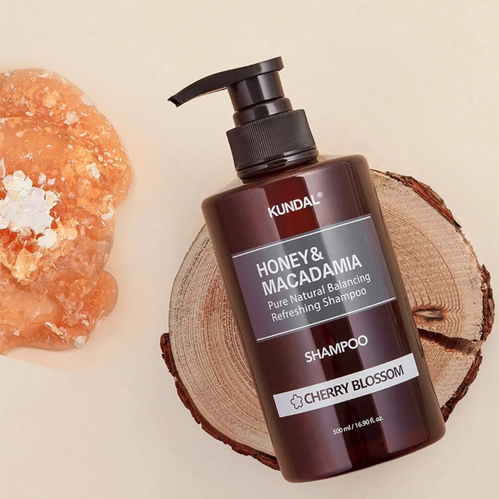 Honey & Macadamia Shampoo + Treatment (Cherry Blossom)