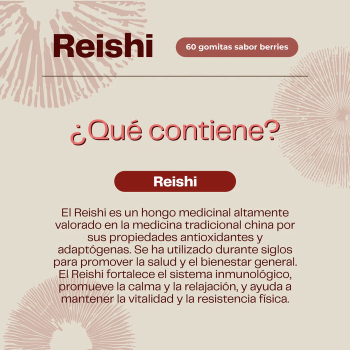 Reishi Hongo 500 Mg 60 Capsulas
