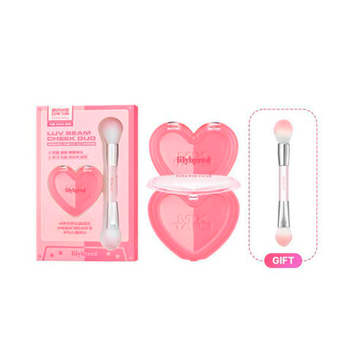 Luv Beam Cheek Duo Brush Set