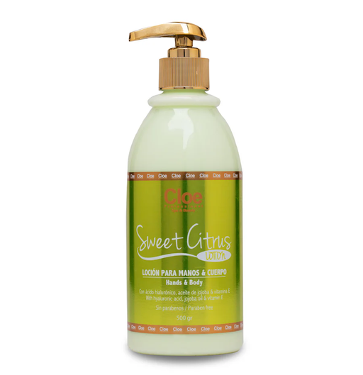 Loción Cloe Sweet Citrus para manos y cuerpo 500 ml