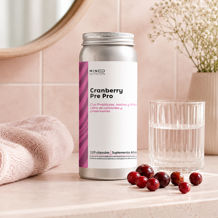 Cranberry Pre Pro en una rutina de bienestar
