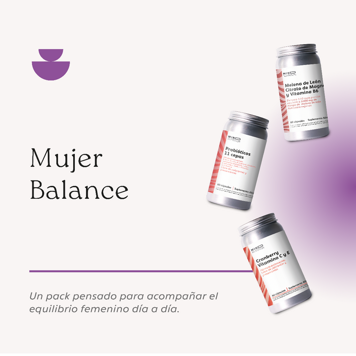 Pack Mujer Balance beneficios