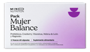 Pack Mujer Balance sobre fondo blanco