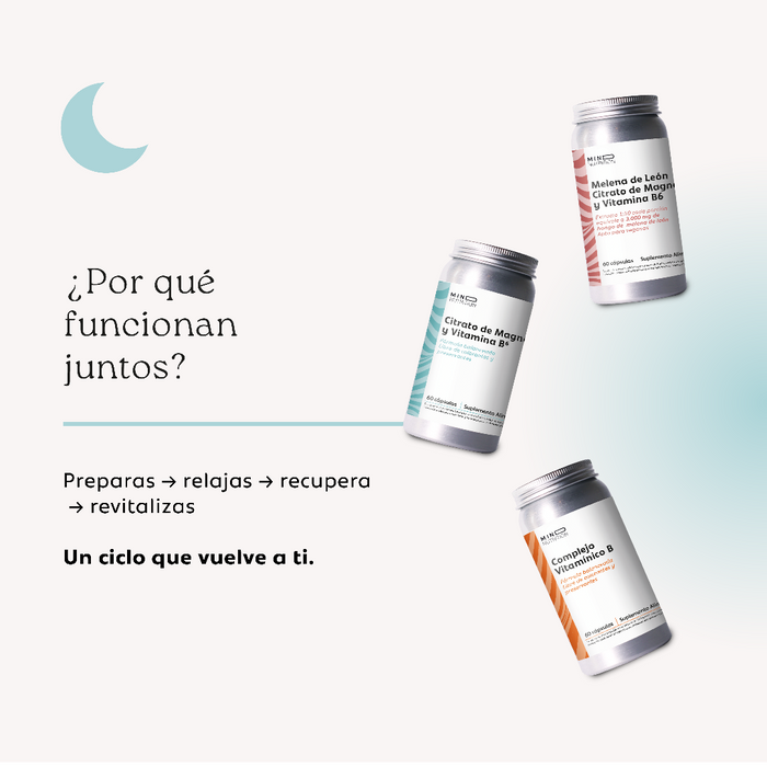 Cómo se complementan los productos del Pack Descanso y Renovación
