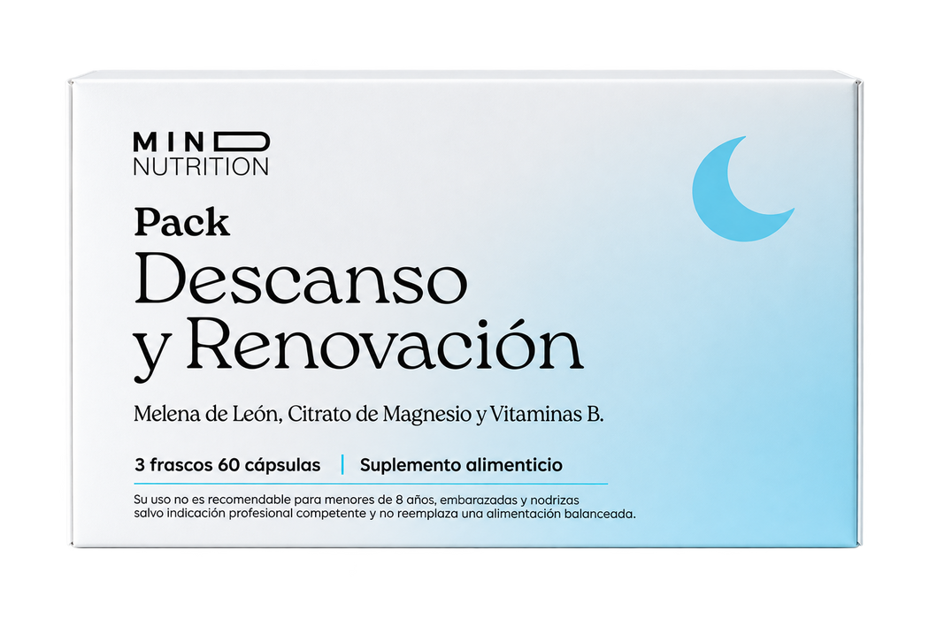 Pack Descanso y Renovación sobre fondo blanco