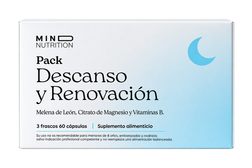 Pack Descanso y Renovación sobre fondo blanco