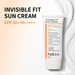 NIDA Invisible Fit Sun Cream imagen lifestyle