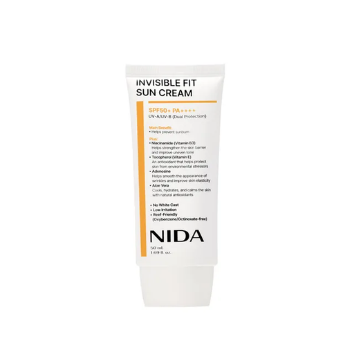 NIDA Invisible Fit Sun Cream 50 ml
