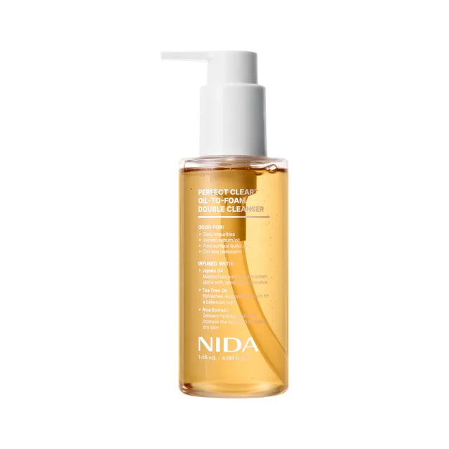 NIDA Perfect Clear Oil-To-Foam Double Cleanser 145 ml
