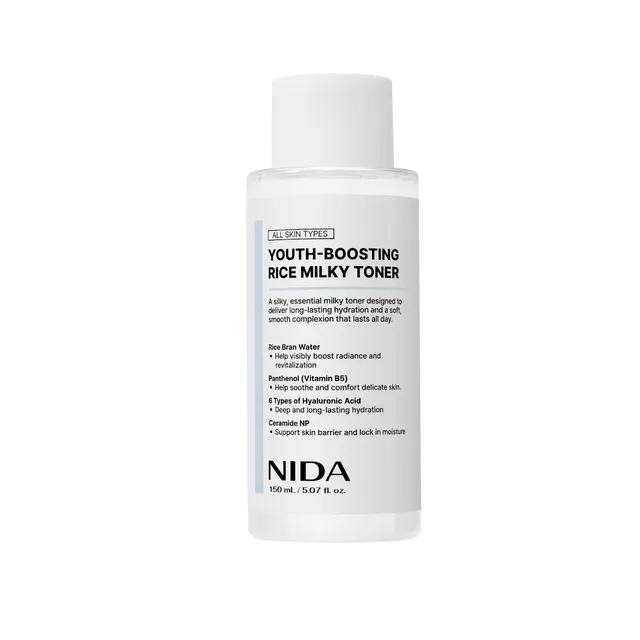 NIDA Youth-Boosting Rice Milky Toner 150 ml