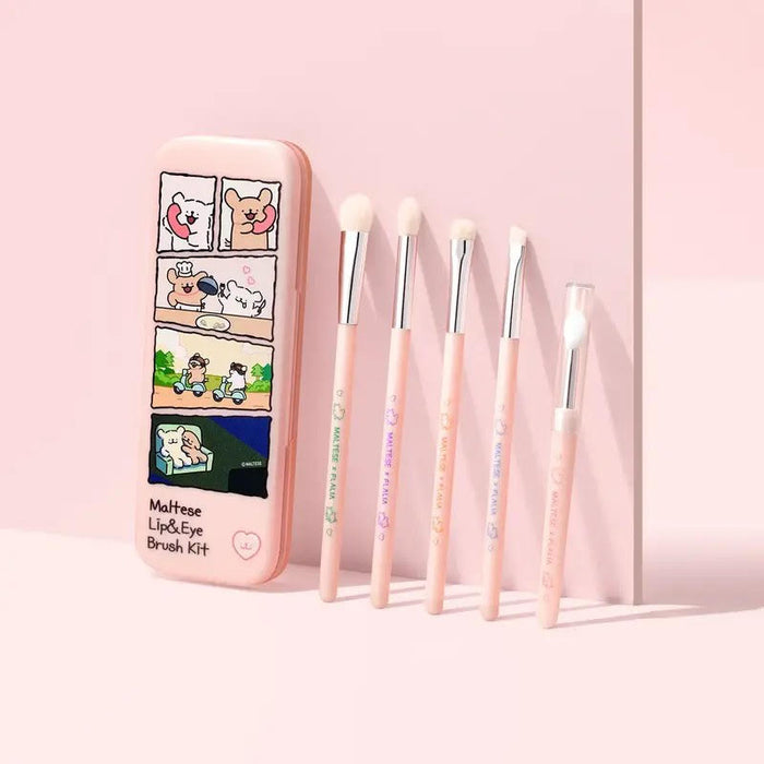 Maltese Lip&Eye Brush kit 5p