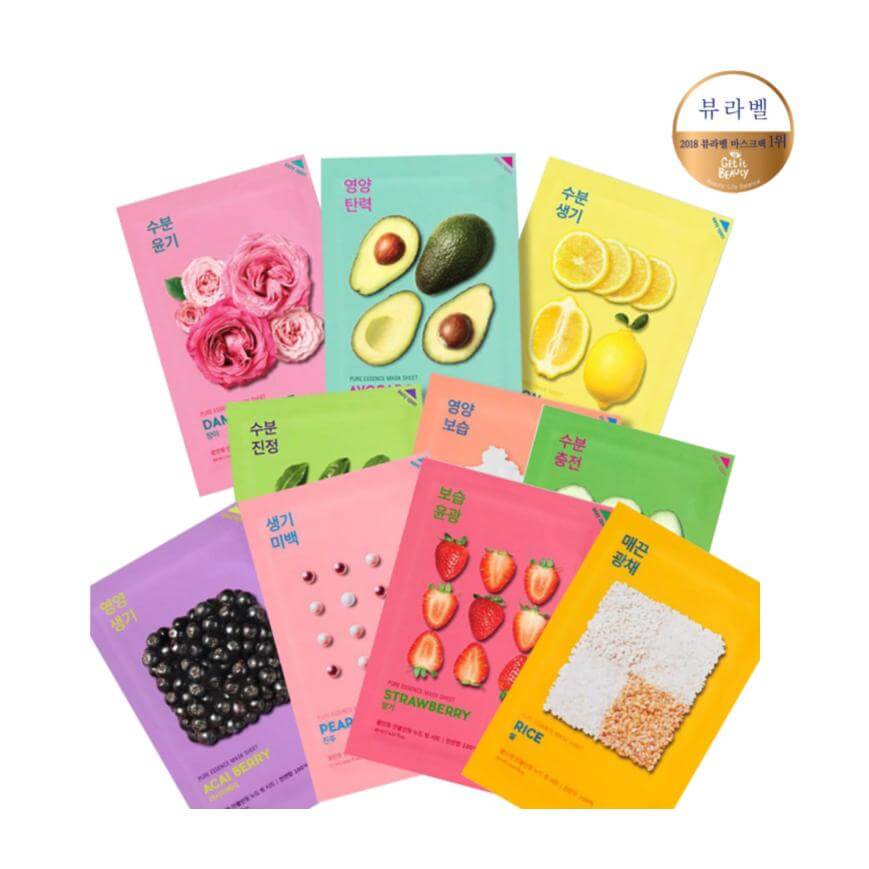 HOLIKA HOLIKA ESSENCE SHEET ８０枚入り Mascarillas Ultra Hidratantes Essence Mask (Holika Holika)