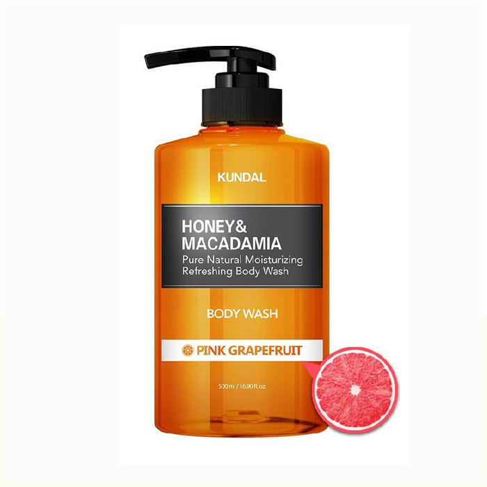 Honey Honey Macadamia Body Wash Pink Grapefruit 1