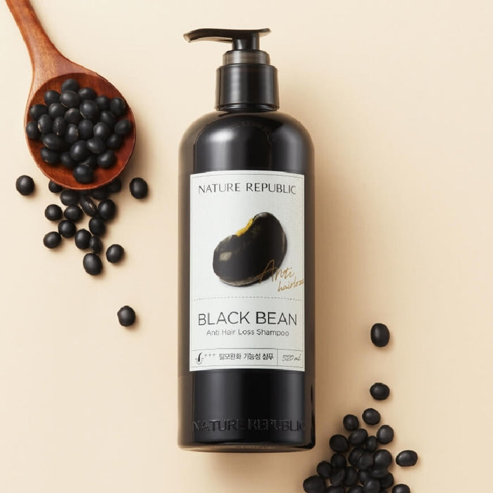 Nature Republic Black Bean Anti Hair Loss Shampoo 3