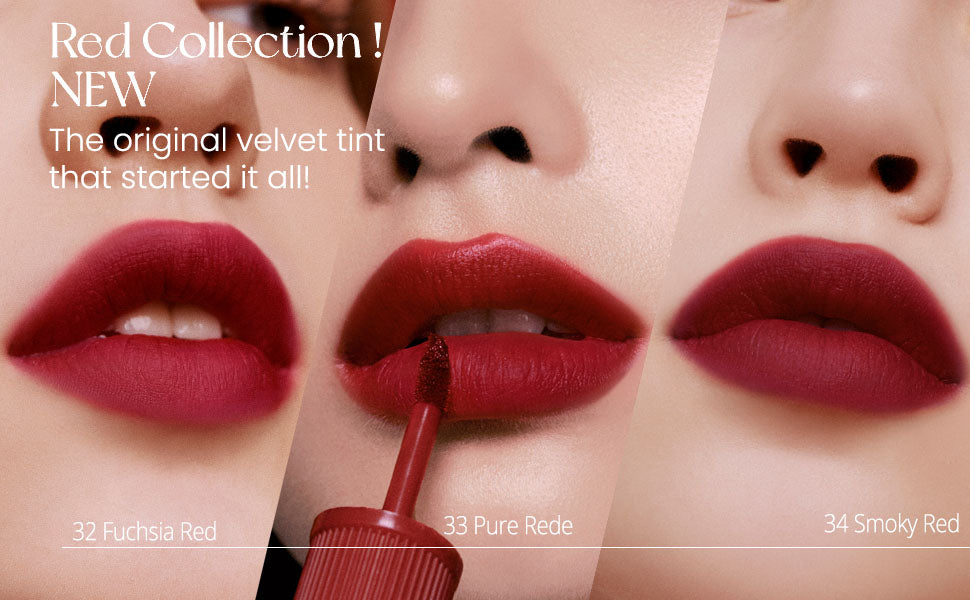 Peripera Ink Velvet Red Collection